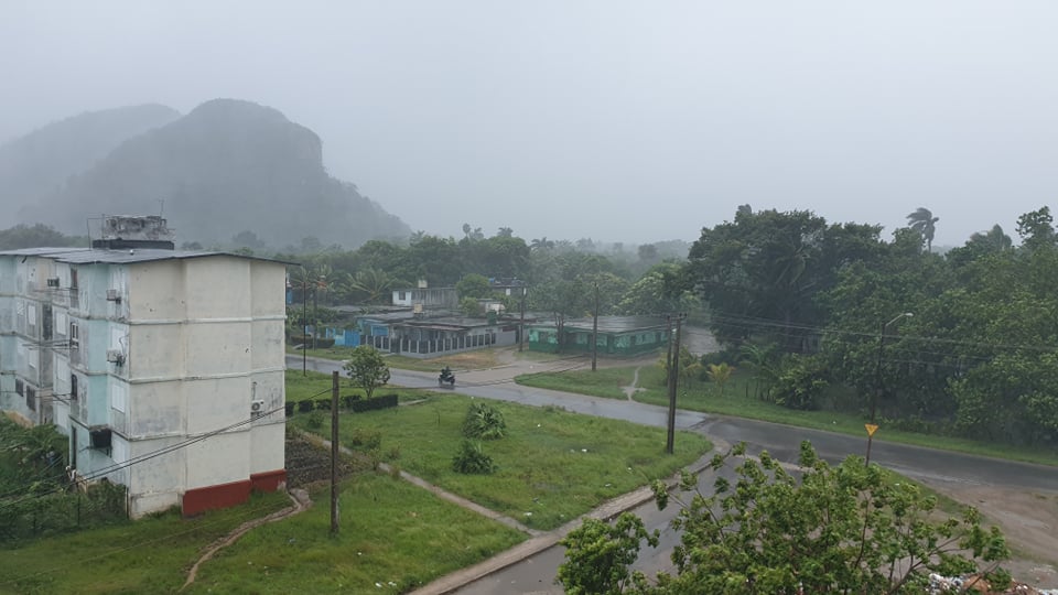 Huracán Ida sobre la Isla de la Juventud 