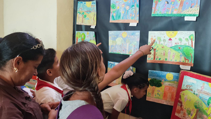 Protagonizan los niños jornada ambiental en Matanzas